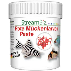 Bestseller Streambiz Pure Nature Rote Mückenlarven Paste, 120 g